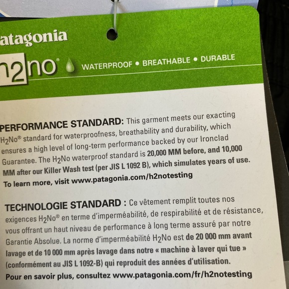 Patagonia alpine climbing pants/ TORRENTSHELL NWT. XXL - Picture 7 of 7